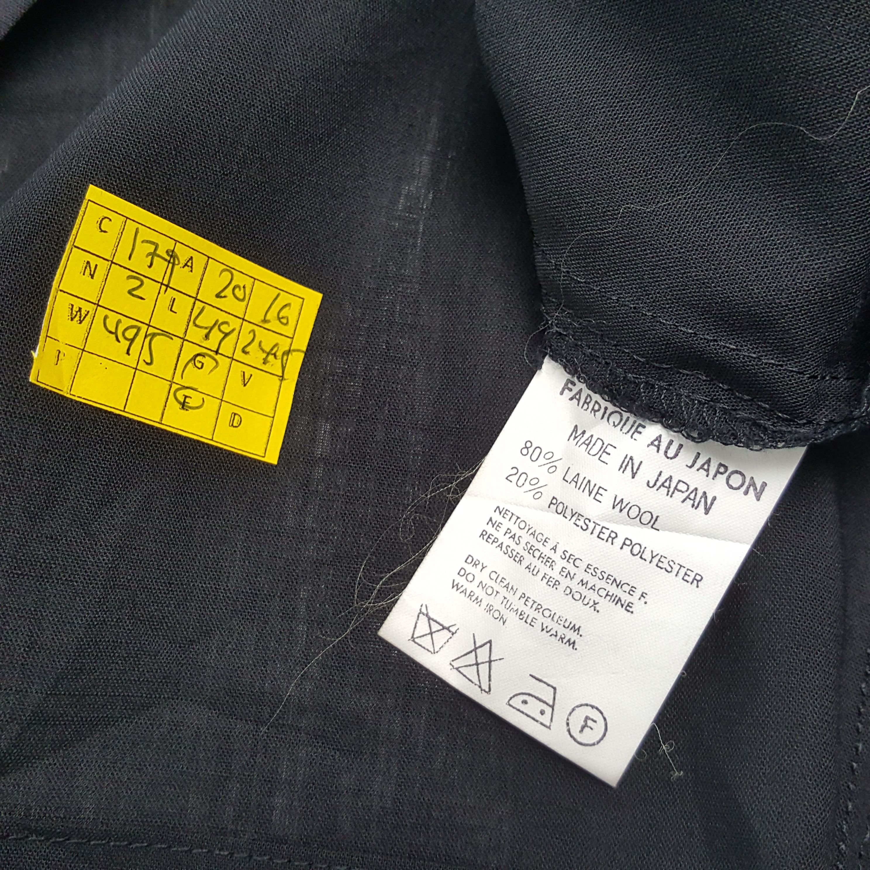 Vintage × Y's × Yohji Yamamoto Vintage Y's YOHJI YAMAMOTO Japanese Designer Long Jacket Size M / US 6-8 / IT 42-44 - 8 Thumbnail