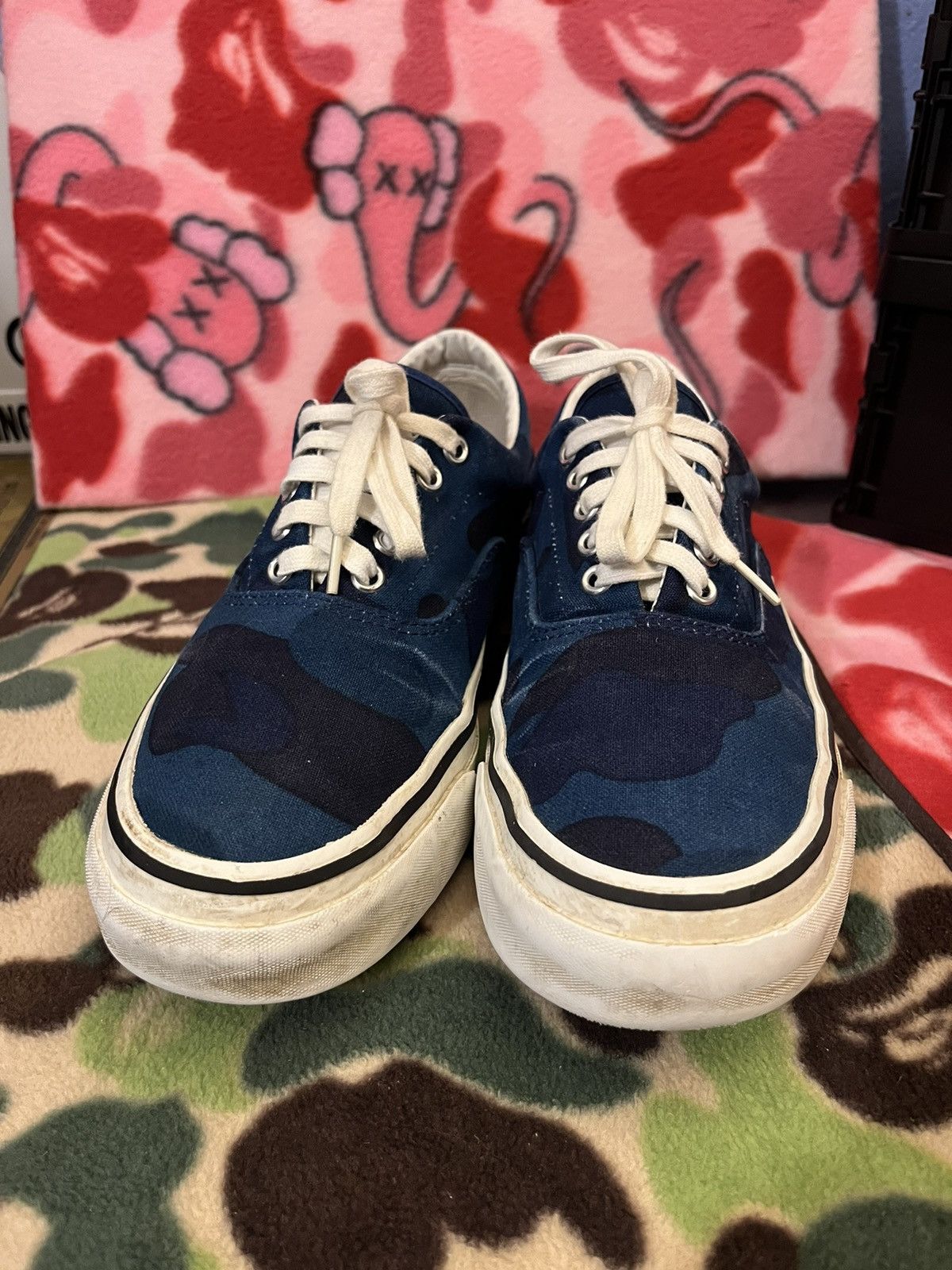Bape Bape vans style Bapesta Size US 8.5 / EU 41-42 - 3 Thumbnail