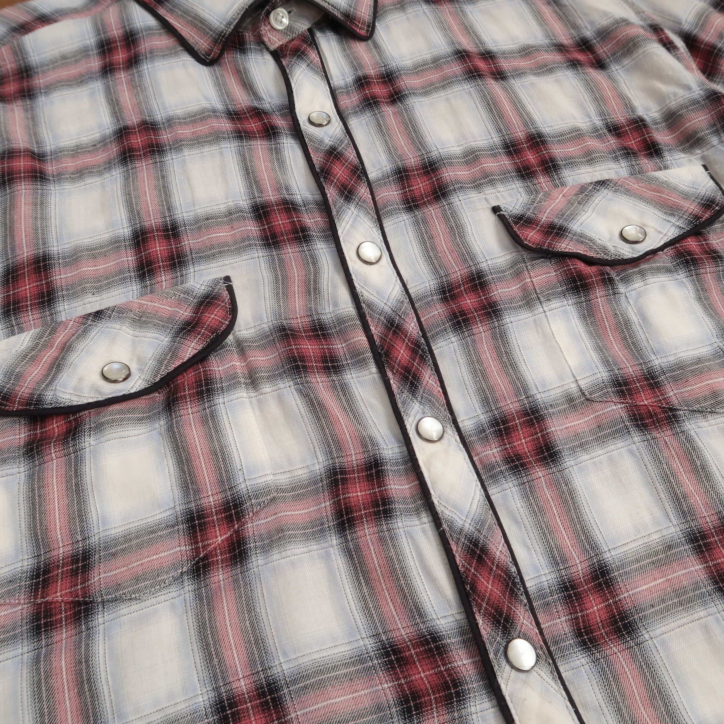Yohji Yamamoto 90s Yohji Yamamoto AAR Psychedelic Plaid Shirt Size US S / EU 44-46 / 1 - 6 Thumbnail