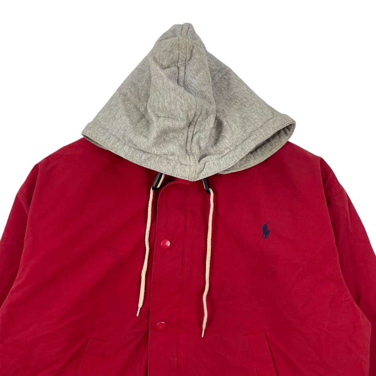Polo Ralph Lauren Vintage Polo Ralph Lauren Hoodie Bomber Jacket Size US M / EU 48-50 / 2 - 2 Thumbnail