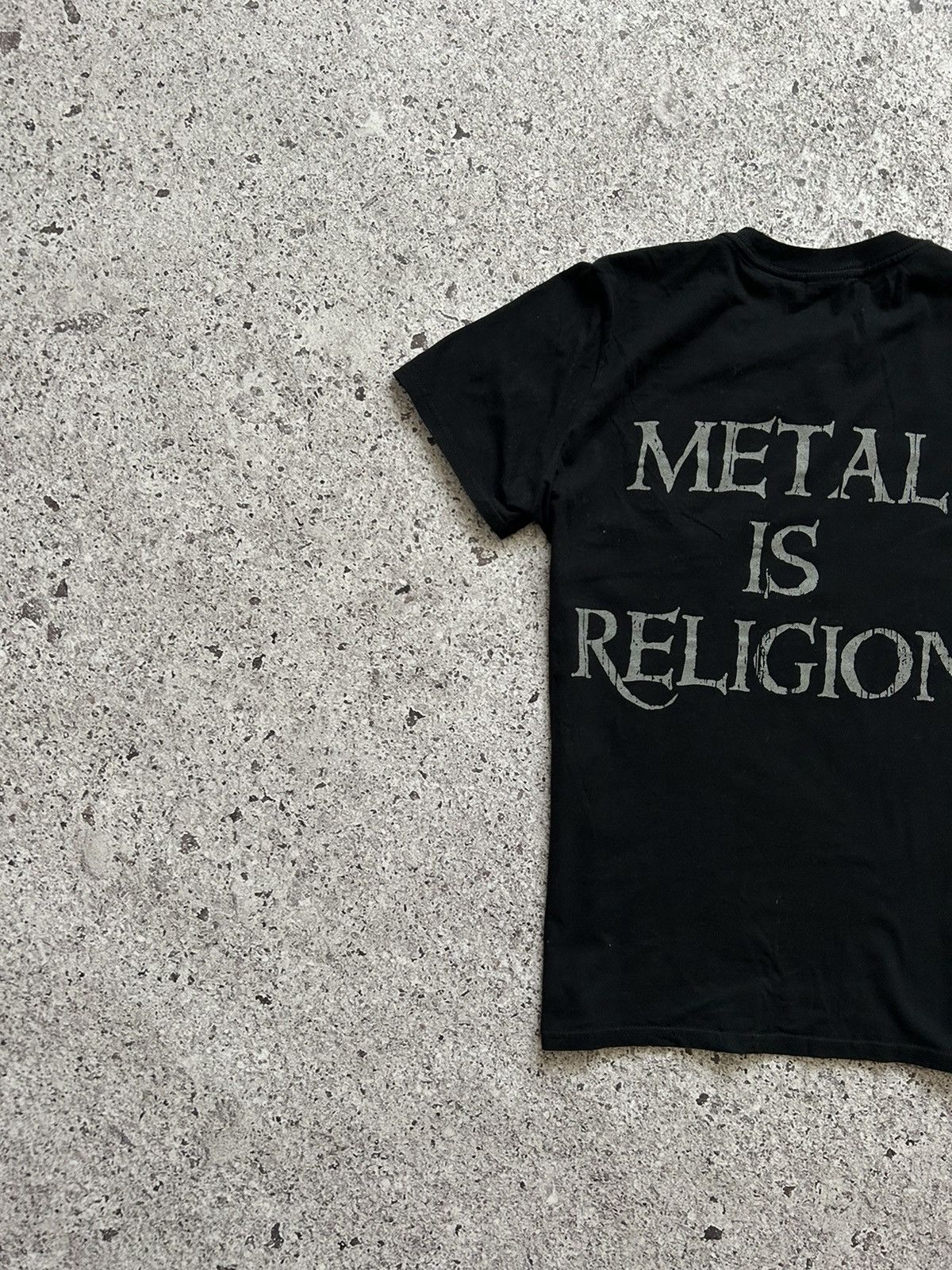 Band Tees × Vintage Vintage Powerwolf Metal Is Religion Rock Band T-shirt Size US S / EU 44-46 / 1 - 7 Thumbnail