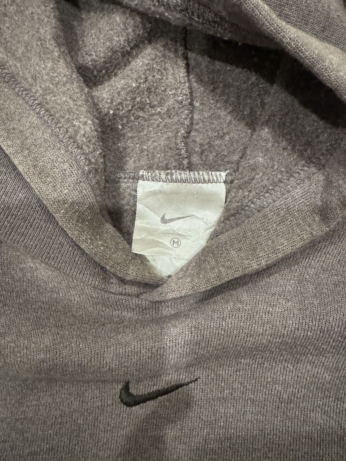 Nike Vintage Nike center swoosh grey tag hoodie Size US M / EU 48-50 / 2 - 3 Thumbnail
