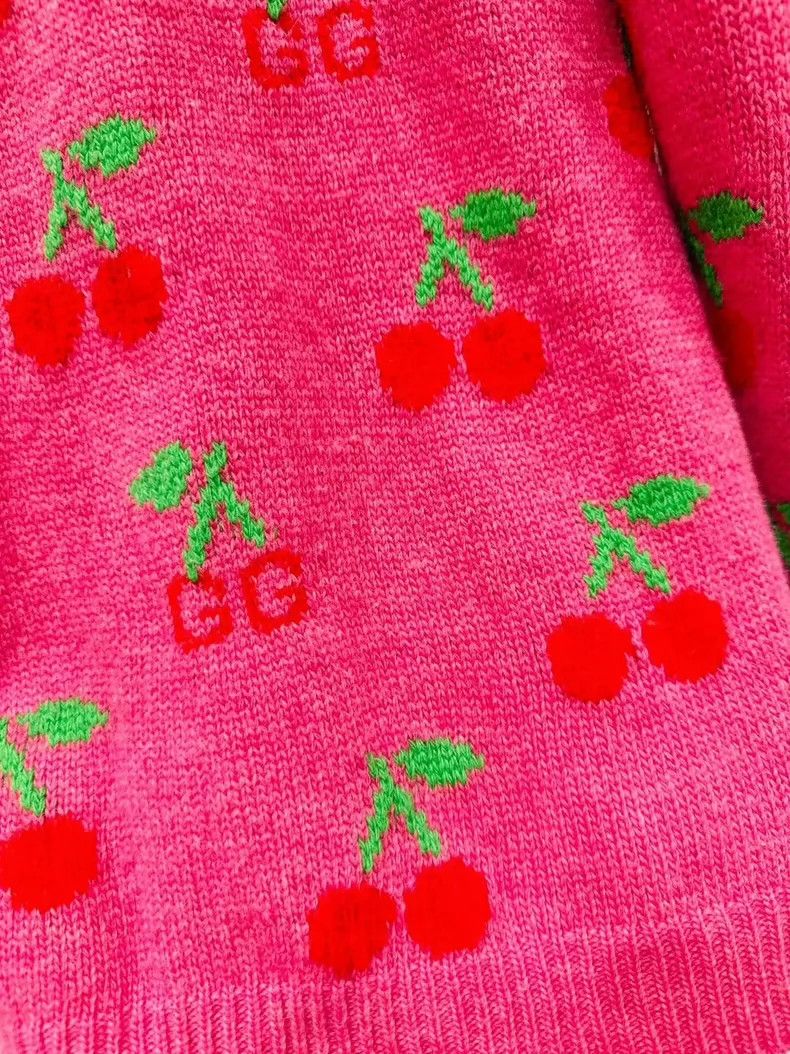 Gucci Gucci Cherry pattern knitted sweater 2501-Nextarrow Size US M / EU 48-50 / 2 - 4 Thumbnail