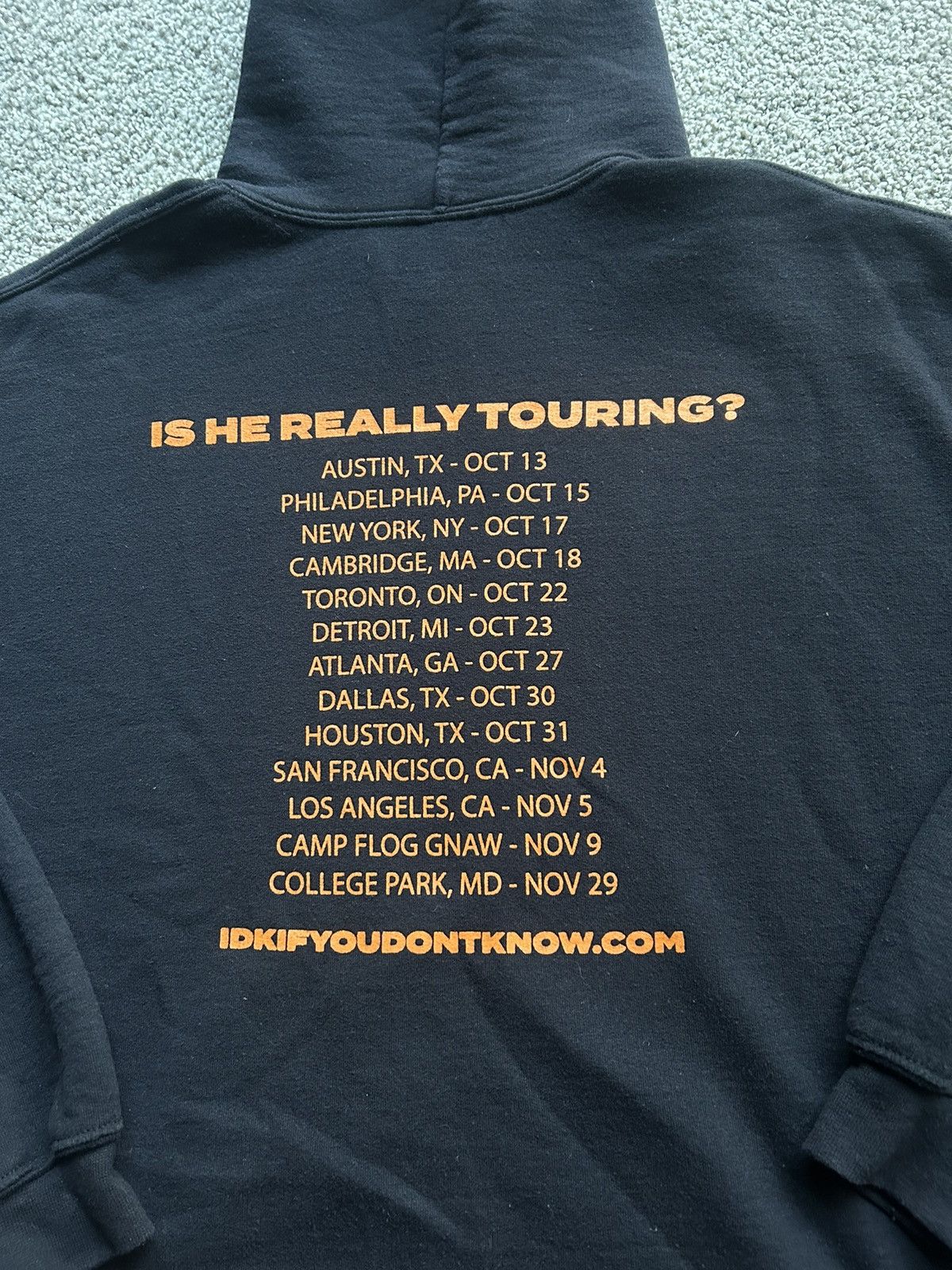 Other IDK Is He Really Touring Hoodie Large Size US L / EU 52-54 / 3 - 4 Thumbnail