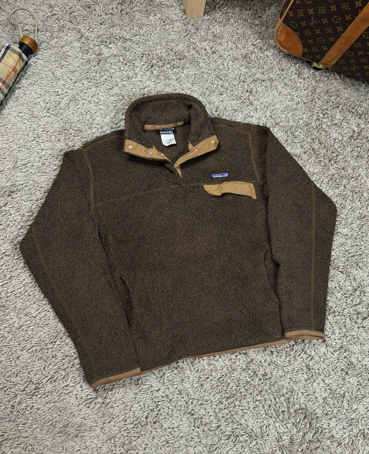 Patagonia Vintage zip Patagonia fleece original outdoors item Size L / US 10 / IT 46 - 1 Thumbnail