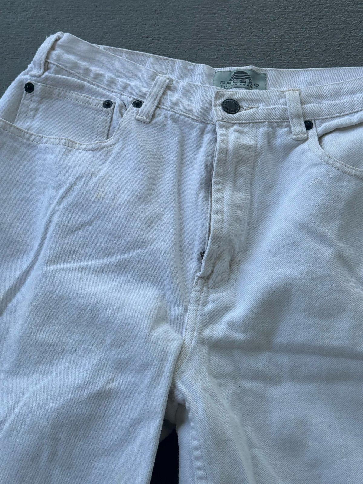 Designer Frescno White Vintage Short Size 36" / US 14 / IT 50 - 3 Thumbnail