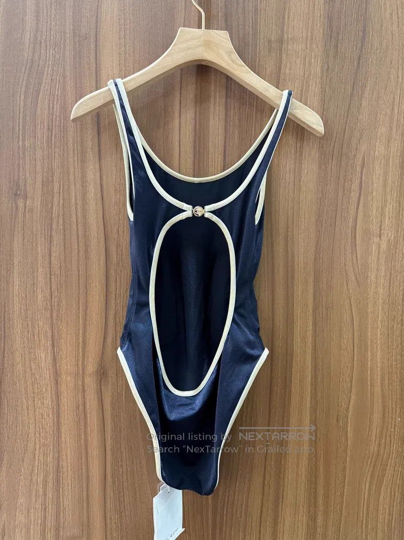Chanel Chanel 25M Coco Beach One-piece Swimsuit Size 42" / US 20 - 3 Thumbnail