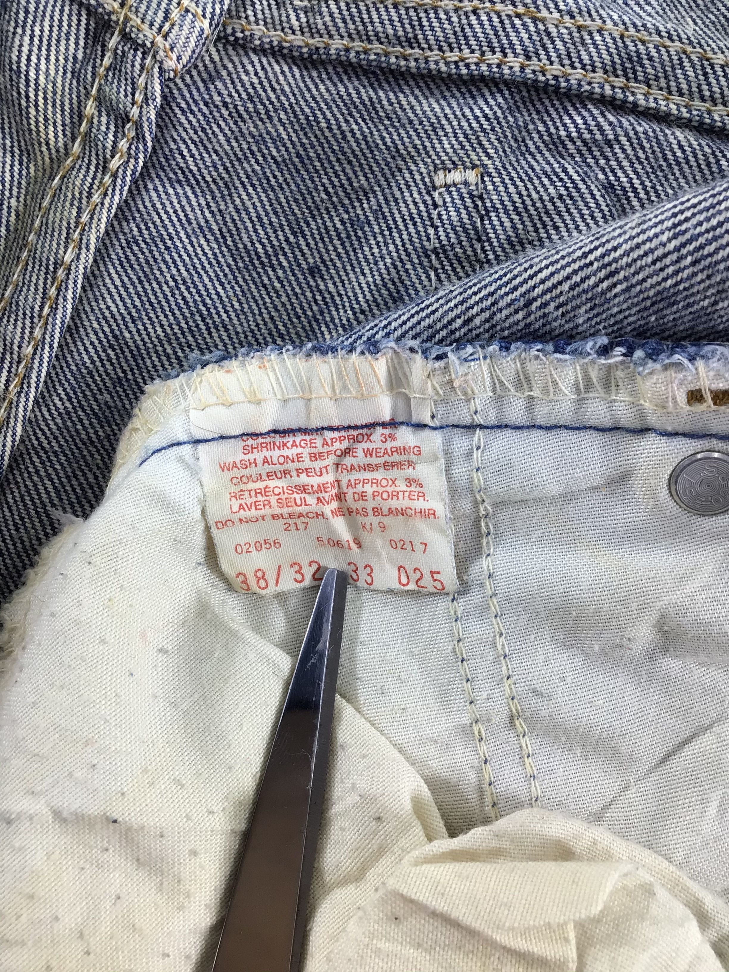Levi's Vintage 80s Levis 619 Orange Tab Jeans-J316 Size US 37 - 10 Thumbnail