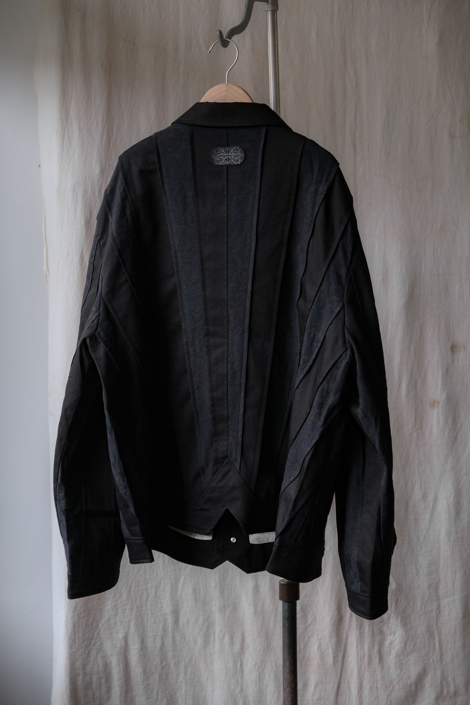 Professor.E Professor.E 23FW - Infiniti Pleats Coach JKT - Black Size US M / EU 48-50 / 2 - 5 Thumbnail