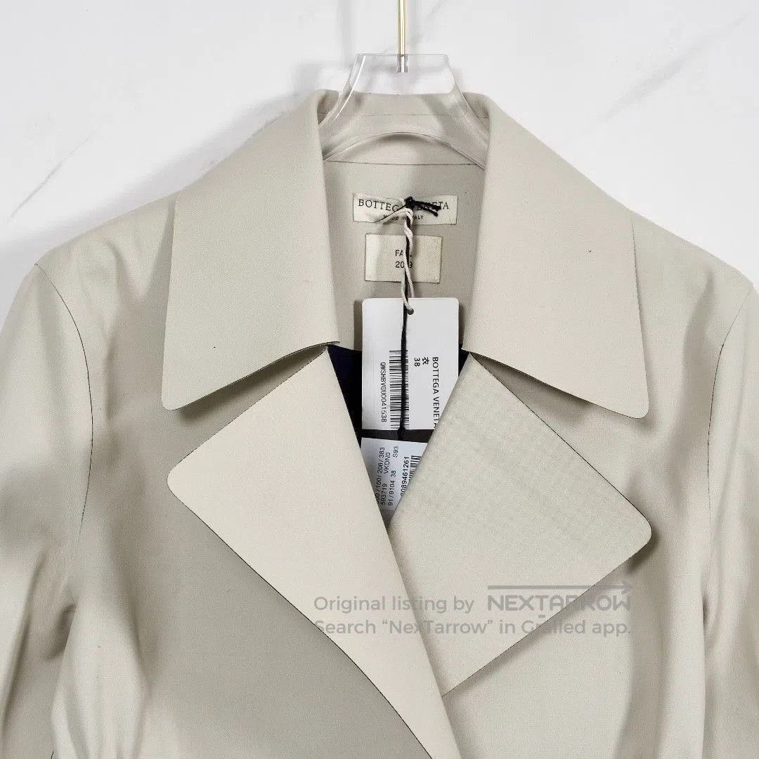 Bottega Veneta Bottega Veneta Women's Waist-Cinched Lapel Coat. Size S / US 4 / IT 40 - 3 Thumbnail
