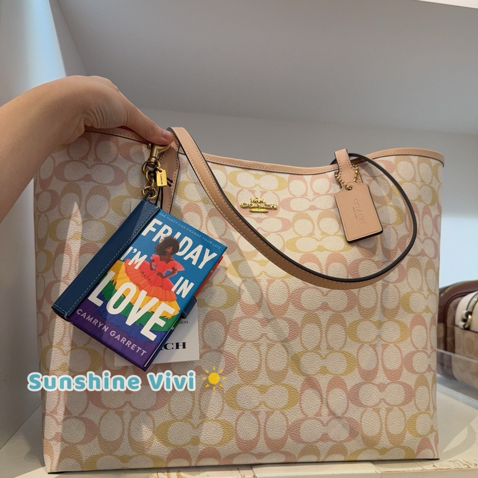 Coach NWT Coach Friday I'm Love By Camryn Garrett Book Charm CFK53 Size ONE SIZE - 5 Thumbnail