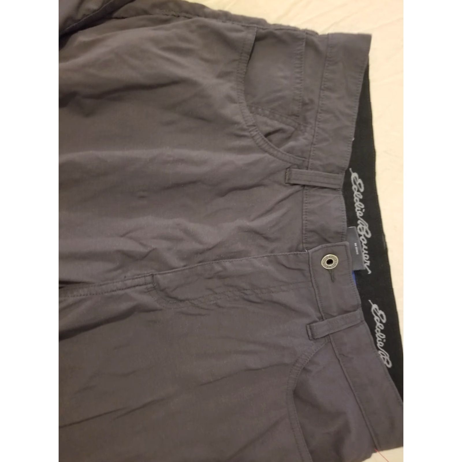 Eddie Bauer Eddie Bauer Pants Gray Chino Slacks 36x30 Mens Regular 34x28 Inseam 30 Outdoor Hiking Size US 36 / EU 52 - 4 Thumbnail