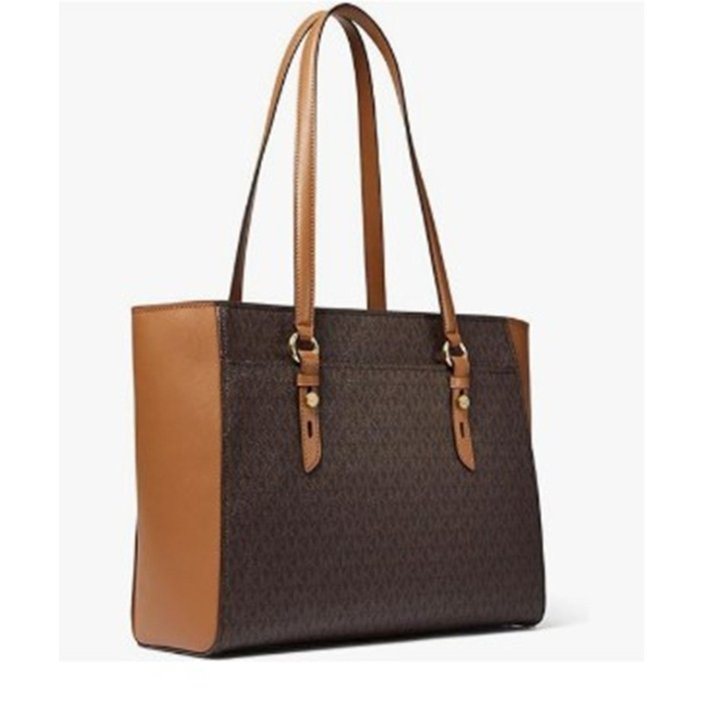 Michael Kors Michael Kors Nomad Large Multi Function Tote Brown Handbag Size ONE SIZE - 2 Thumbnail