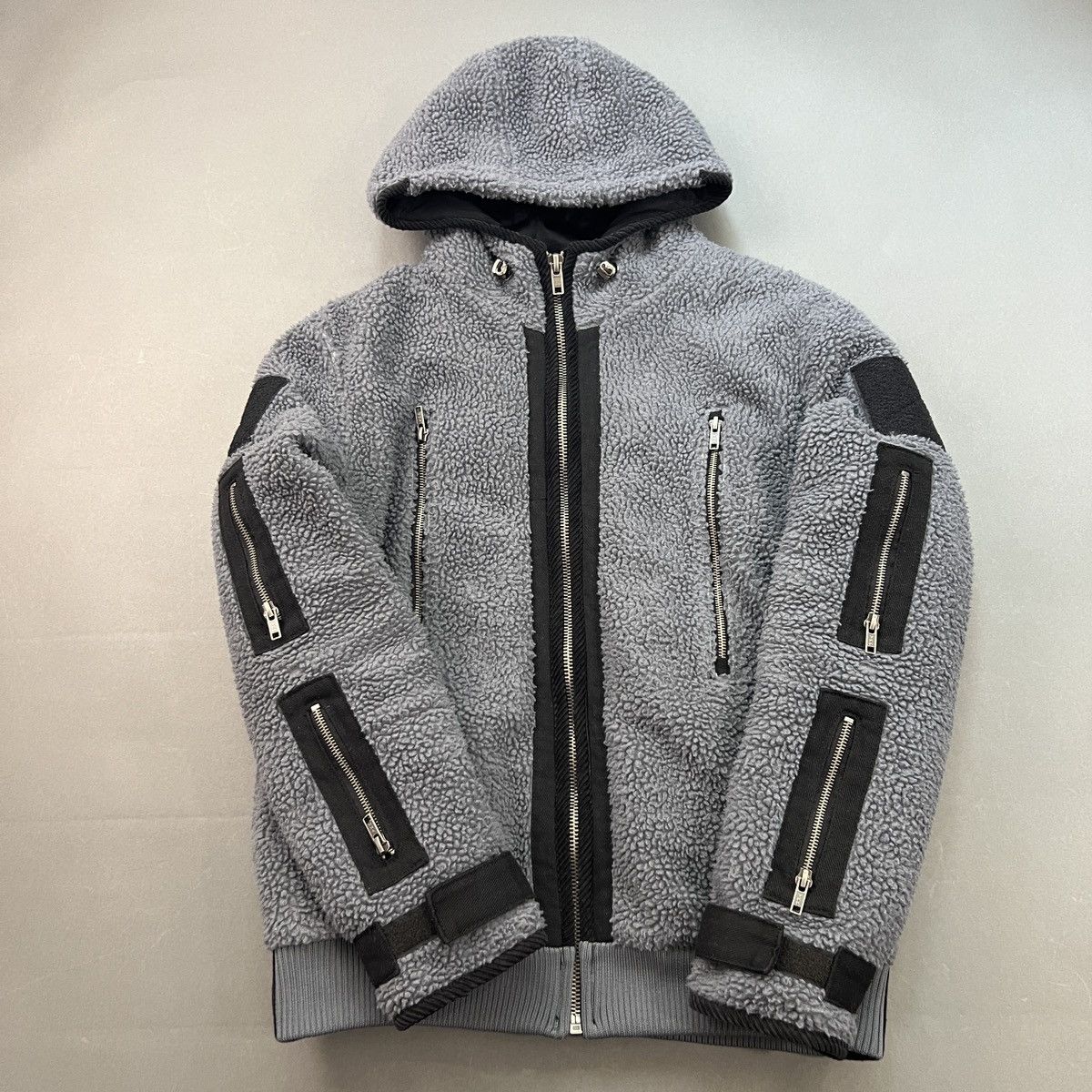 Japanese Brand × Vintage Japanese Zip Up Cargo Hoodie Size US L / EU 52-54 / 3 - 3 Thumbnail