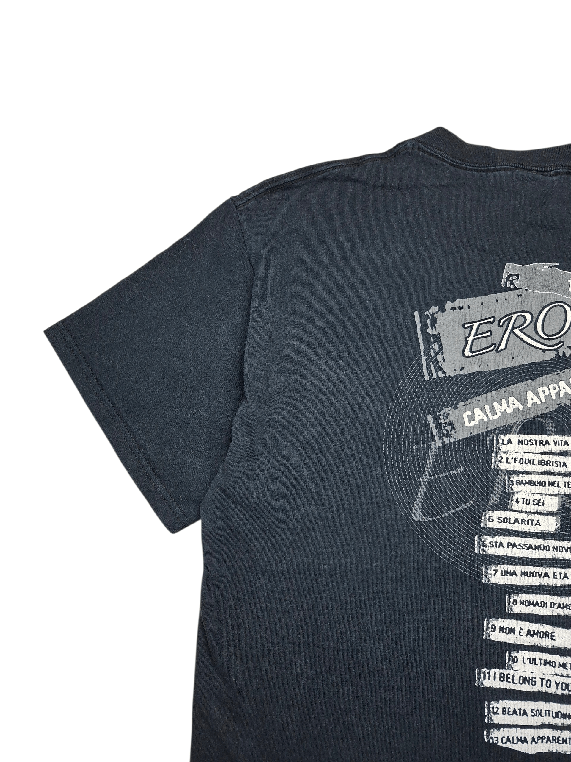 Fruit Of The Loom Vtg 2006 Eros Ramazzotti Calma Apparente Tour T-Shirt L Size US L / EU 52-54 / 3 - 6 Thumbnail