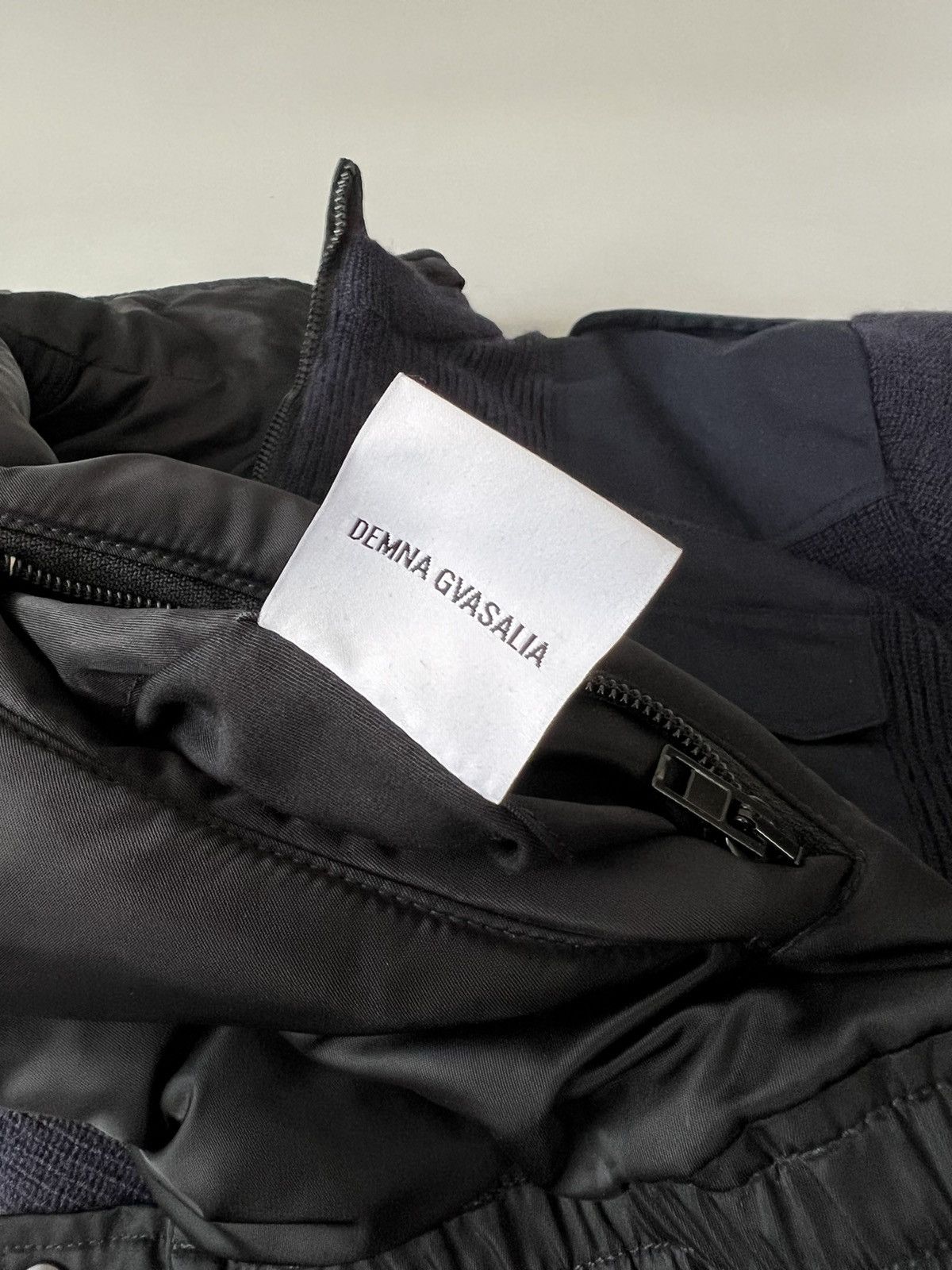 Vetements Vetements Police Reversible Knit Bomber Jacket Size US M / EU 48-50 / 2 - 10 Thumbnail