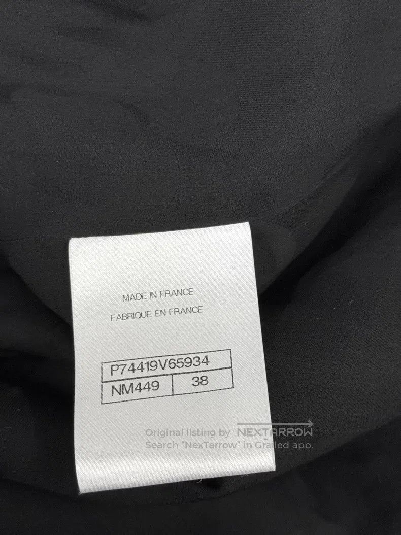 Chanel Chanel Black vertical striped jacket Size XS / US 0-2 / IT 36-38 - 5 Thumbnail