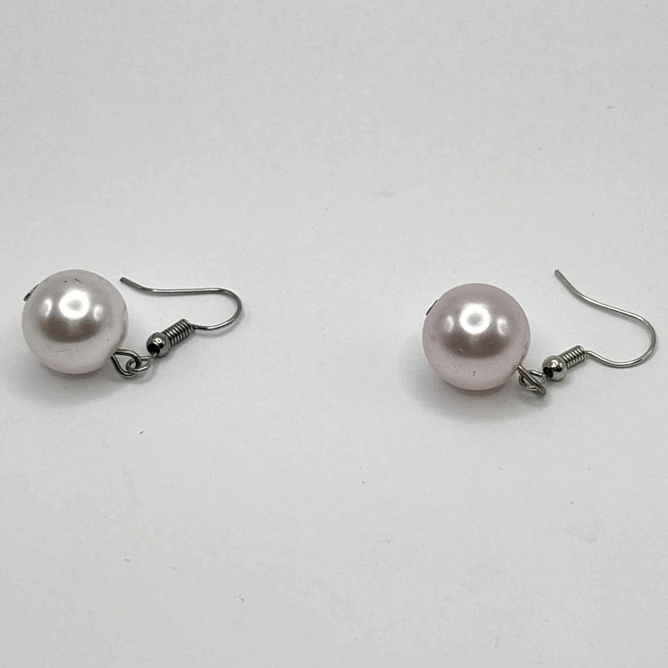 Other Silver & Pink Pearl Earrings Size ONE SIZE - 3 Thumbnail