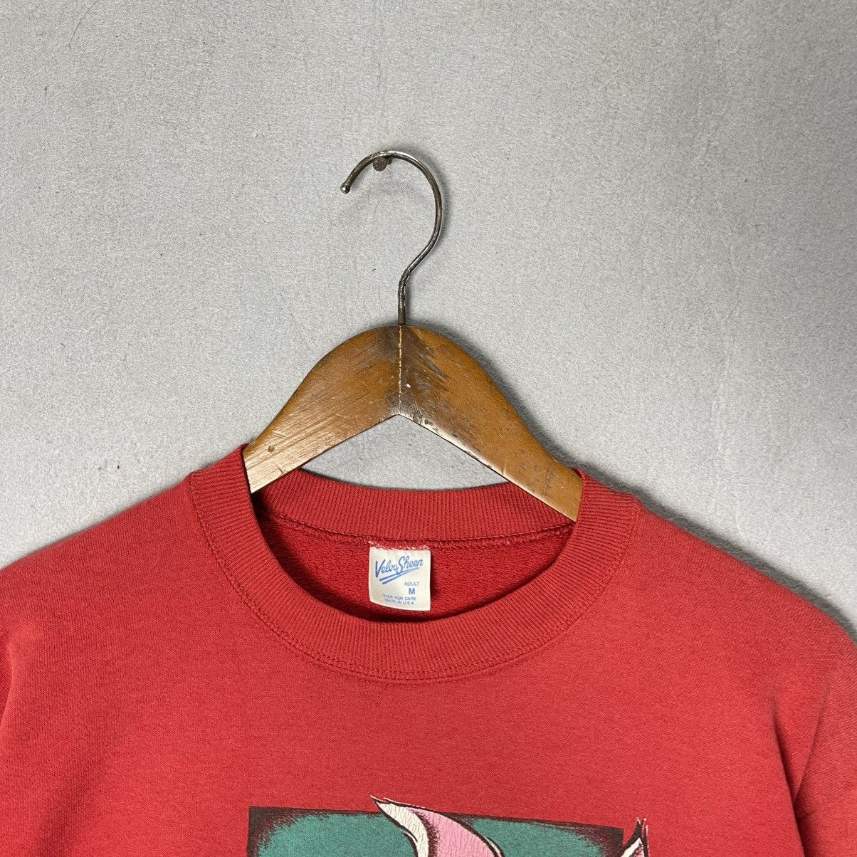Velva Sheen Vintage 1990s Velva Sheen Piglet Graphic Sweatshirt USA Size US M / EU 48-50 / 2 - 2 Thumbnail