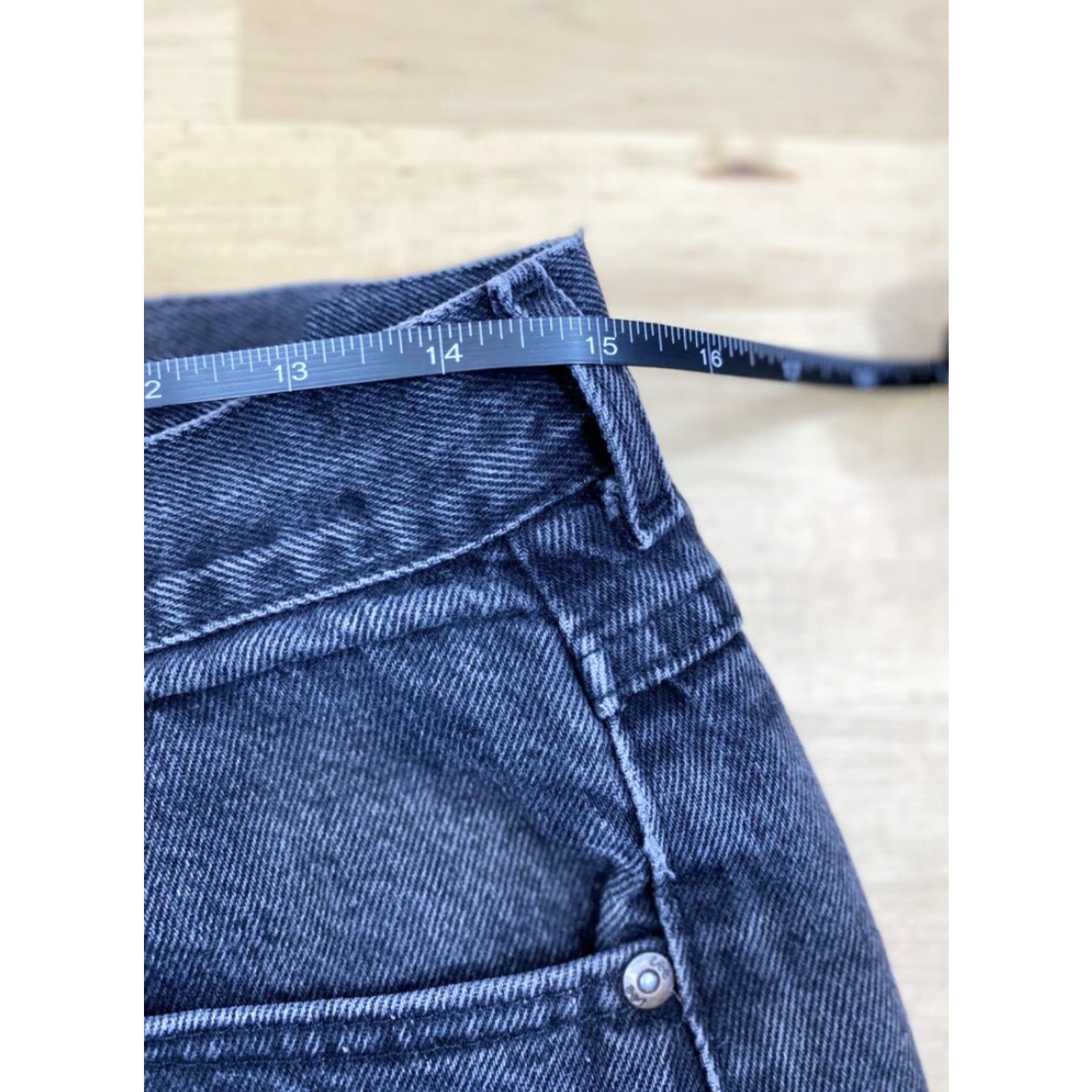 Lee VINTAGE Lee Jeans Mens 33 Workwear Dark Stone Wash Denim Distress 2953 Size US 33 - 6 Thumbnail