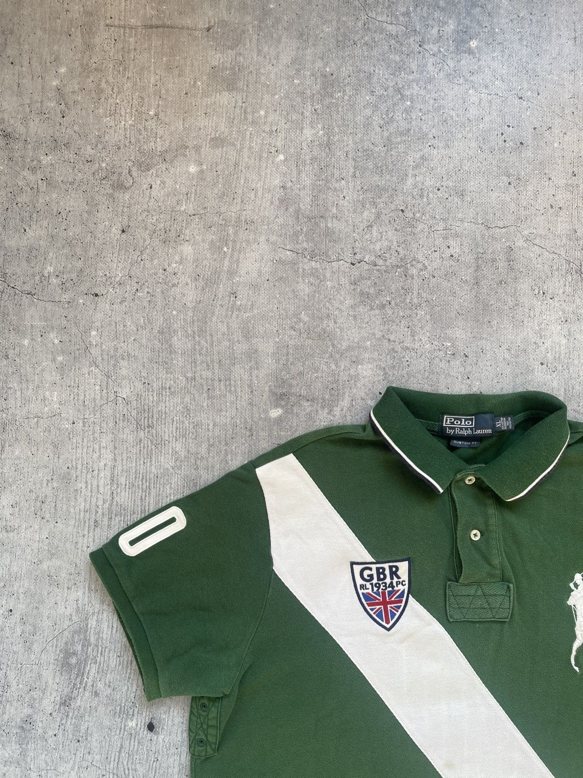 Polo Ralph Lauren Vintage Polo Ralph Lauren Great Britain T-shirt #30 Size US XL / EU 56 / 4 - 4 Thumbnail