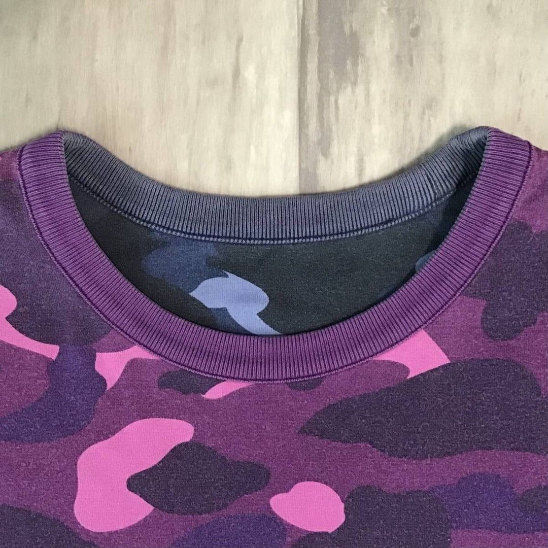 Bape 🔥Reversible🔥 Purple camo x Blue camo T-shirt BAPE APE NIGO Size US M / EU 48-50 / 2 - 8 Thumbnail