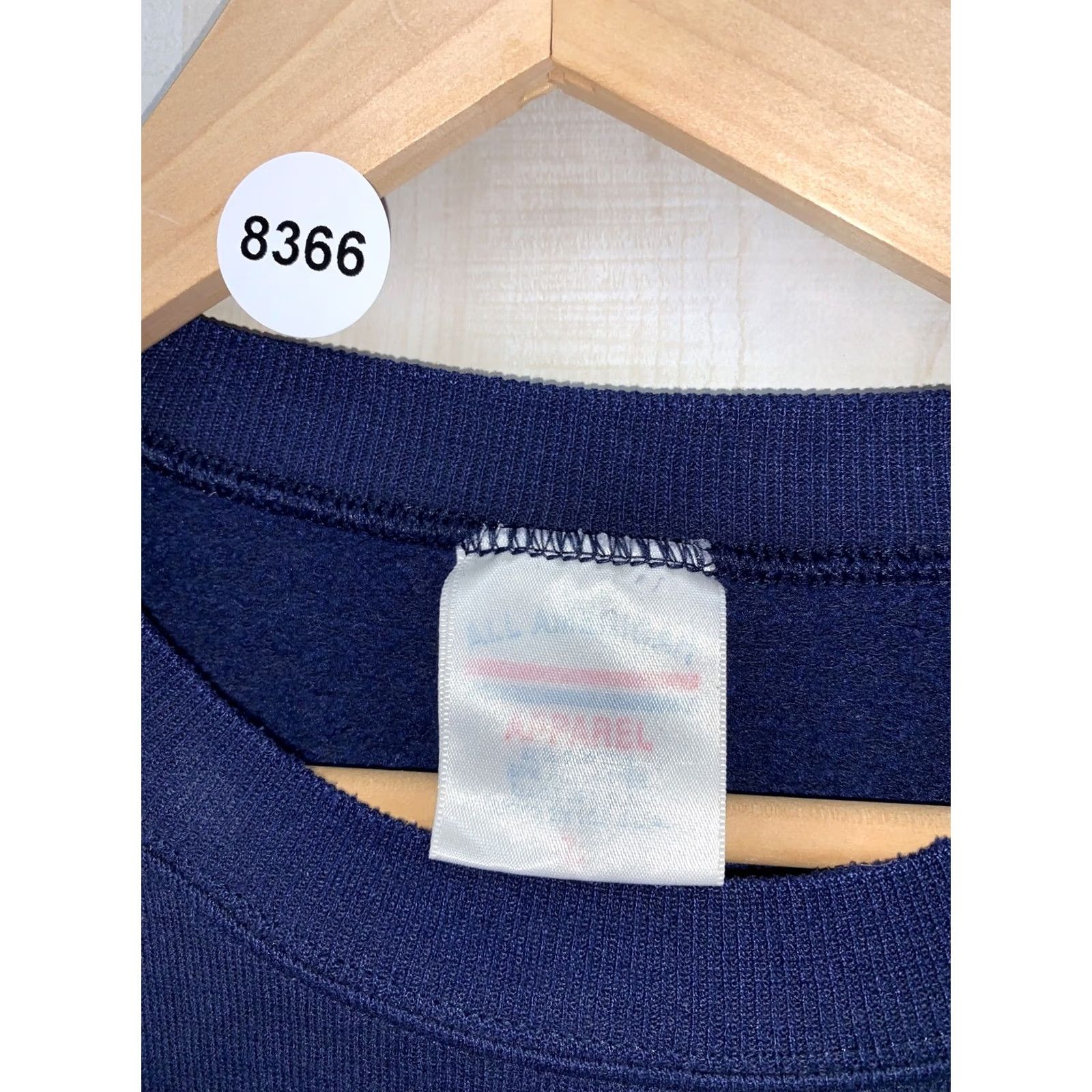 American Apparel VINTAGE Fairbanks Alaska Bald Eagle Mens Blue Graphic Sweatshirt-Large-USA Made Casual Everyday Cotton Blend Size US L / EU 52-54 / 3 - 5 Thumbnail