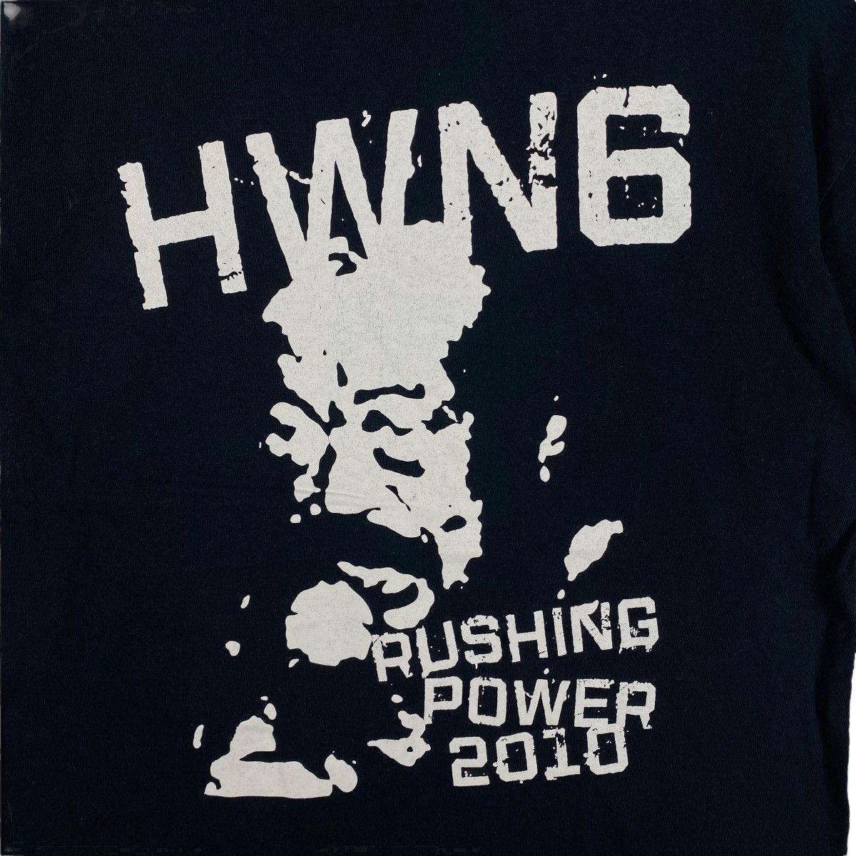 Band Tees Japanese Band HAWAIIAN6 Rushing Power 2010 Tour Tee Shirt Size US M / EU 48-50 / 2 - 2 Thumbnail