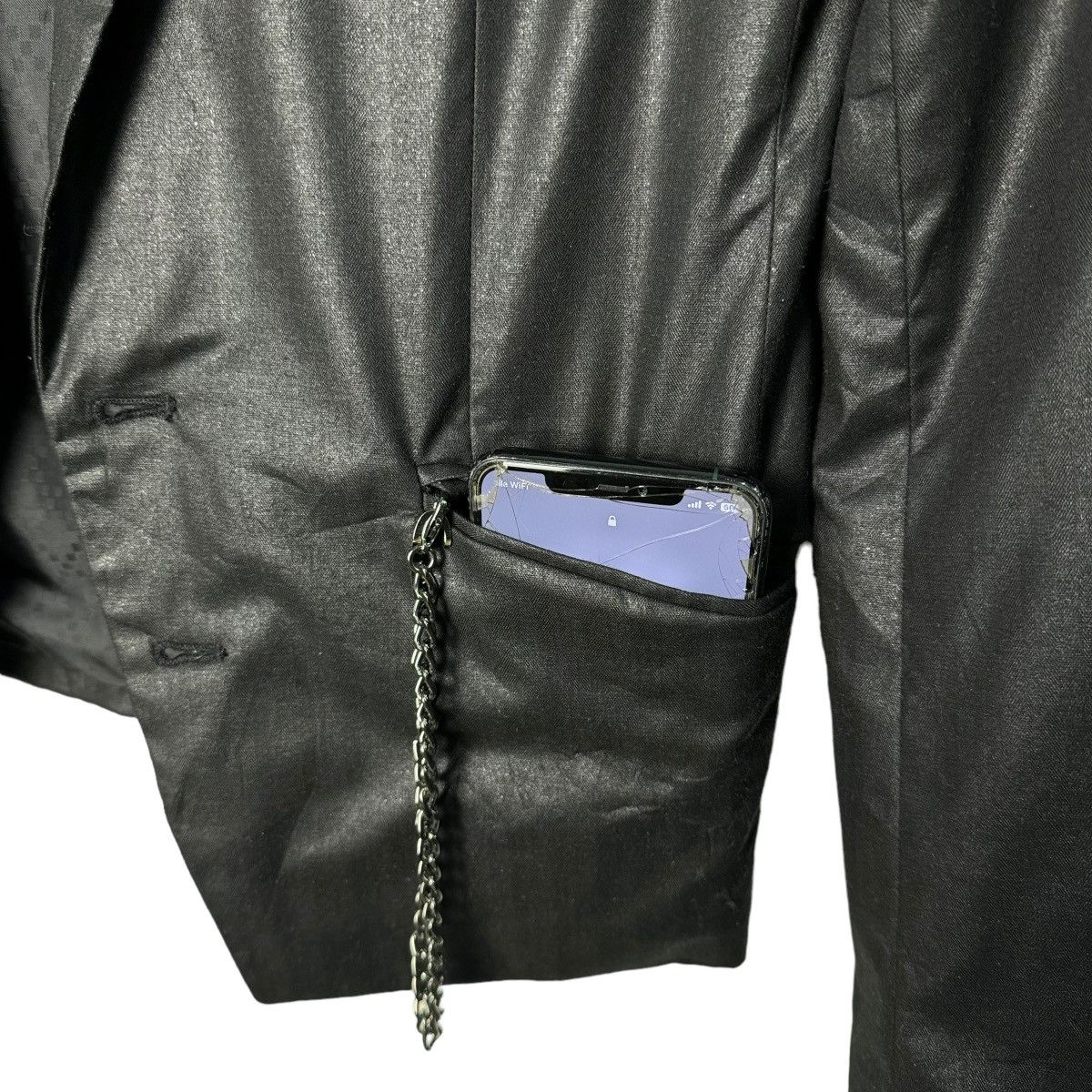 BUFFALO BOBS Buffalo Bobs Waxed Chain Blazer Jacket Size US M / EU 48-50 / 2 - 14 Thumbnail
