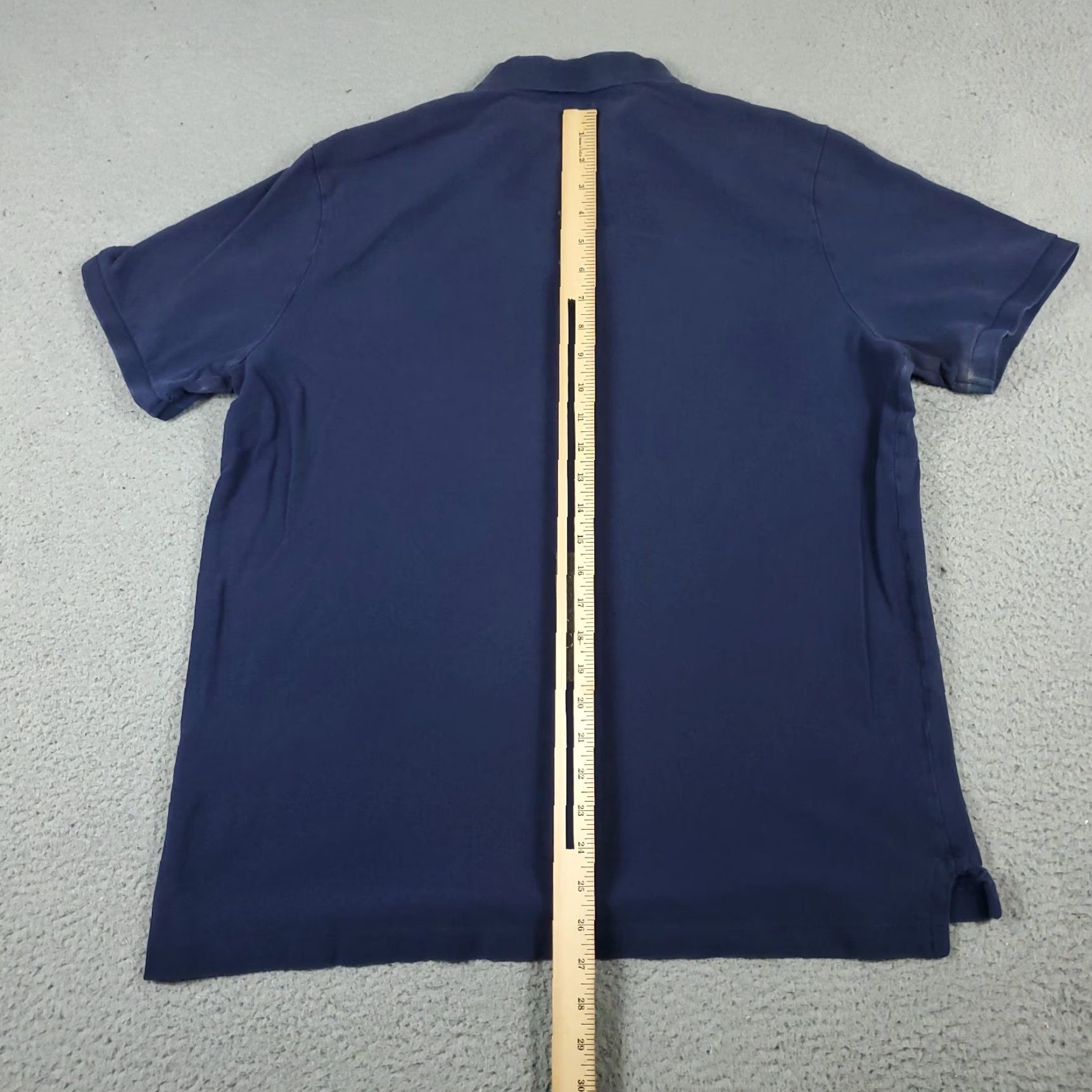 Ralph Lauren Ralph Lauren Polo Shirt Mens Large Blue Solid Classic Fit Short Sleeve Casual Activewear Size US L / EU 52-54 / 3 - 6 Thumbnail