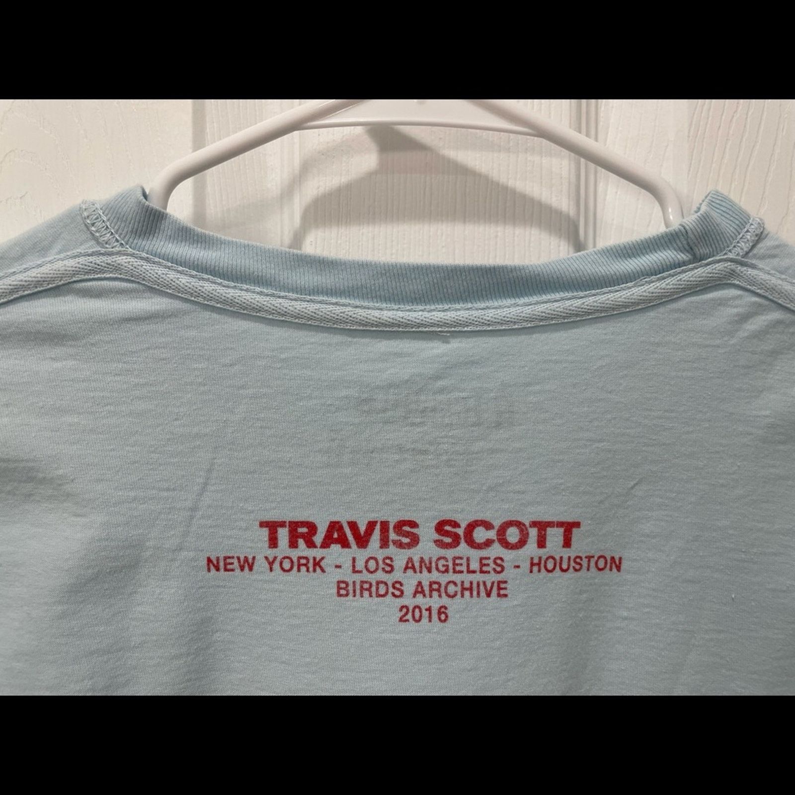 Travis Scott Travis Scott TS Birds The Ends L/S Tee Shirt M Size US M / EU 48-50 / 2 - 4 Thumbnail