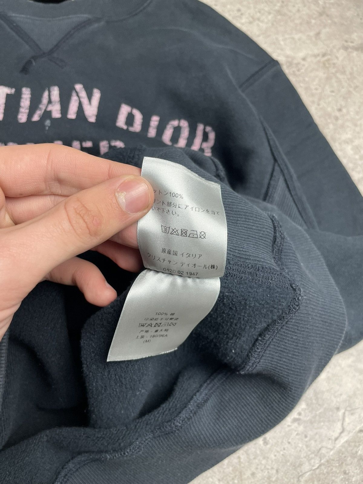 Christian Dior Monsieur Christian Dior Atelier Paris Graphic Sweatshirt Size Medium Size US M / EU 48-50 / 2 - 11 Thumbnail