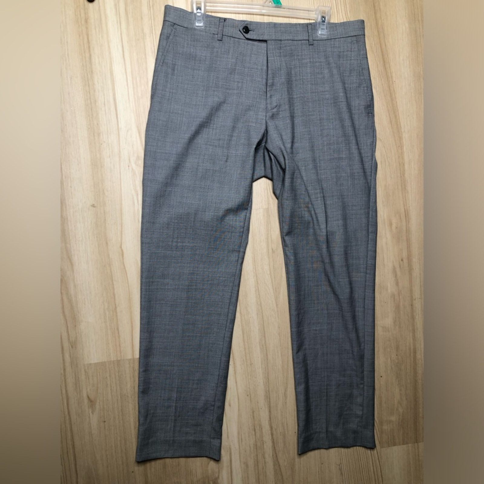 Tommy Hilfiger Men’s Tommy Hilfiger Flex Stretch Pants—34Wx30L— Gray Size US 34 / EU 50 - 3 Thumbnail