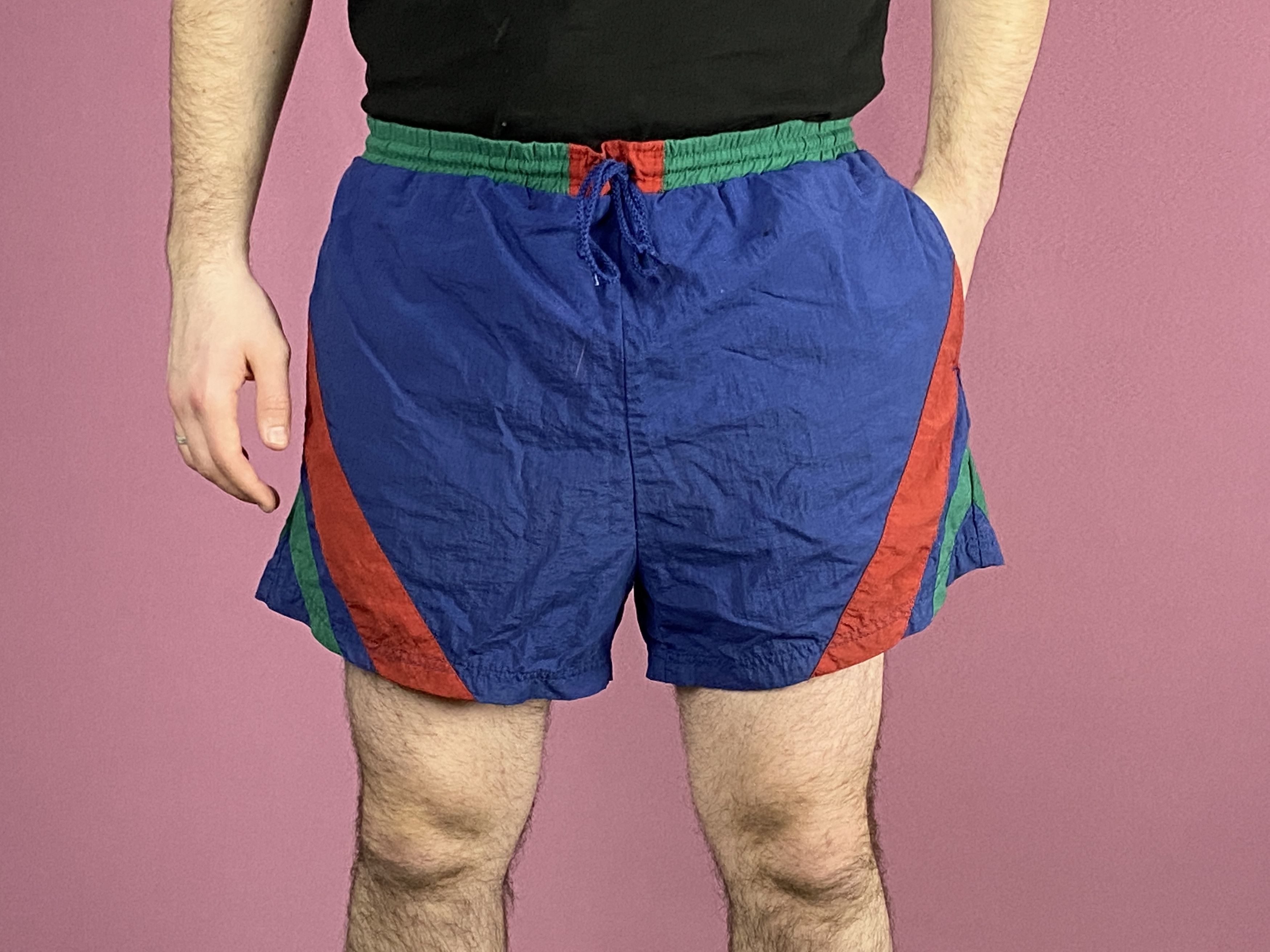 Vintage 90s Vintage Men's Swim Shorts - M 33 - 35 Size US 34 / EU 50 - 2 Thumbnail