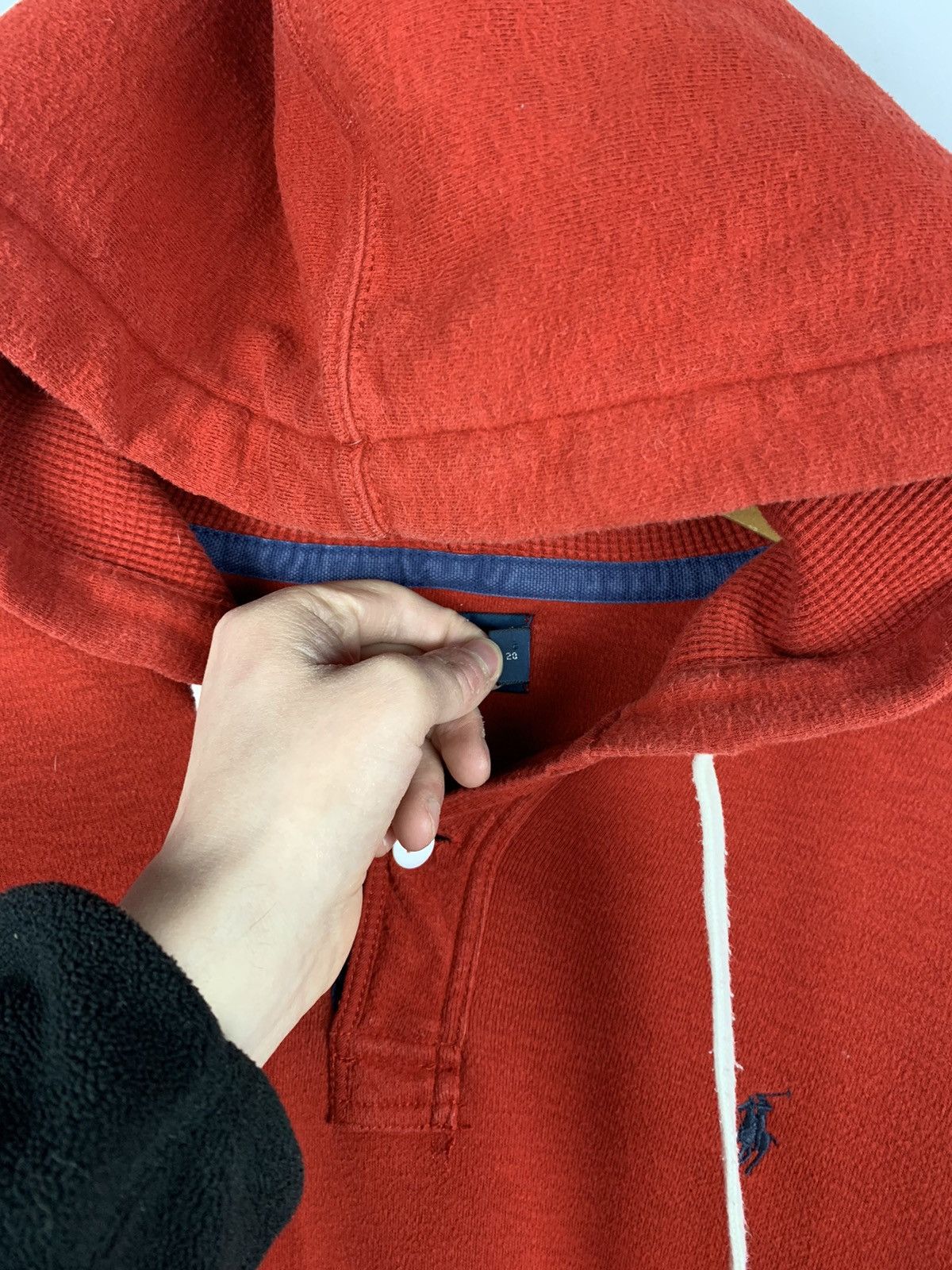 Polo Ralph Lauren Vintage 90’s Polo Ralph Lauren Heavyweight Hoodie Blue Pony Size US S / EU 44-46 / 1 - 6 Thumbnail