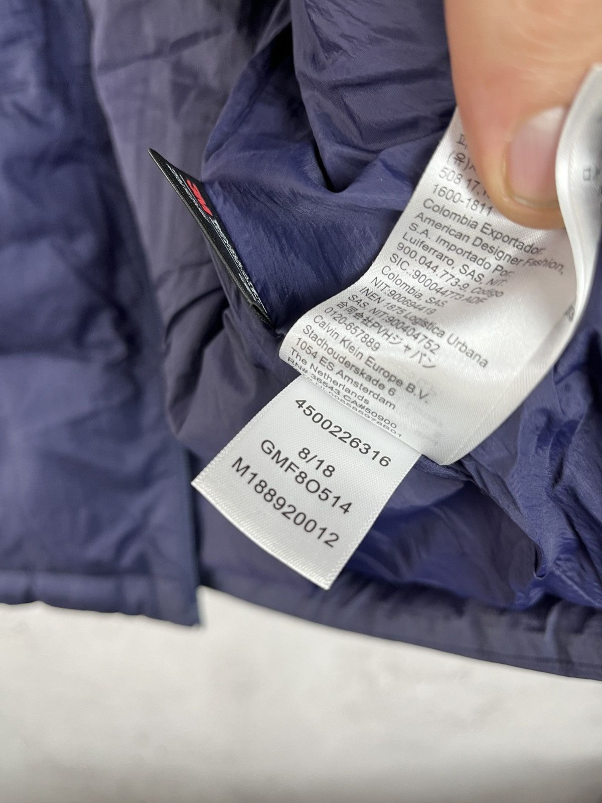 Calvin Klein Calvin Klein Performance Insulated Jacket Size US M / EU 48-50 / 2 - 12 Thumbnail