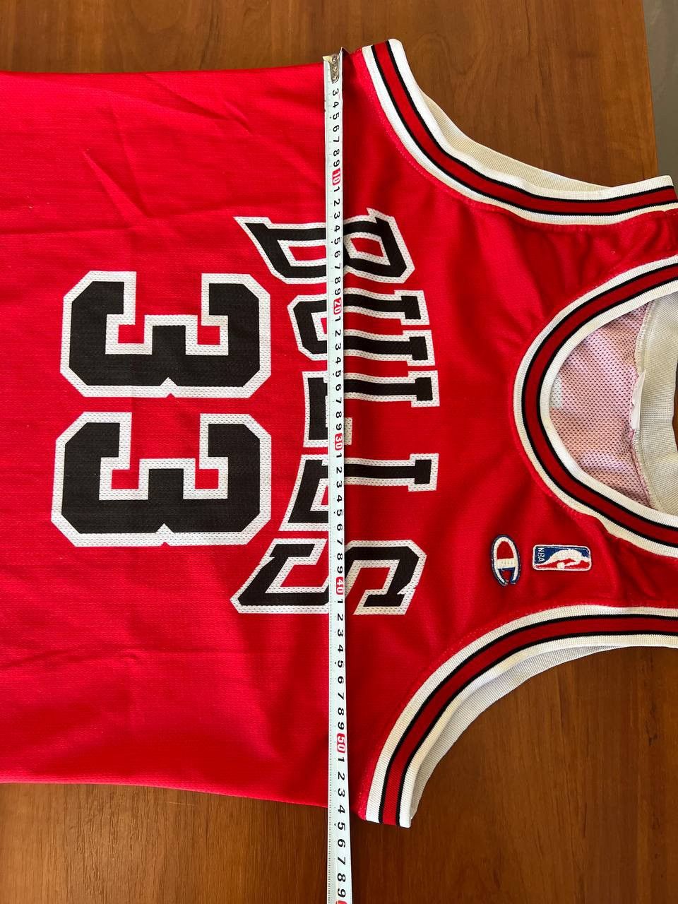 NBA NBA CHICAGO BULLS #33 PIPPEN 90’S BASKETBALL JERSEY RARE M Size US M / EU 48-50 / 2 - 23 Thumbnail