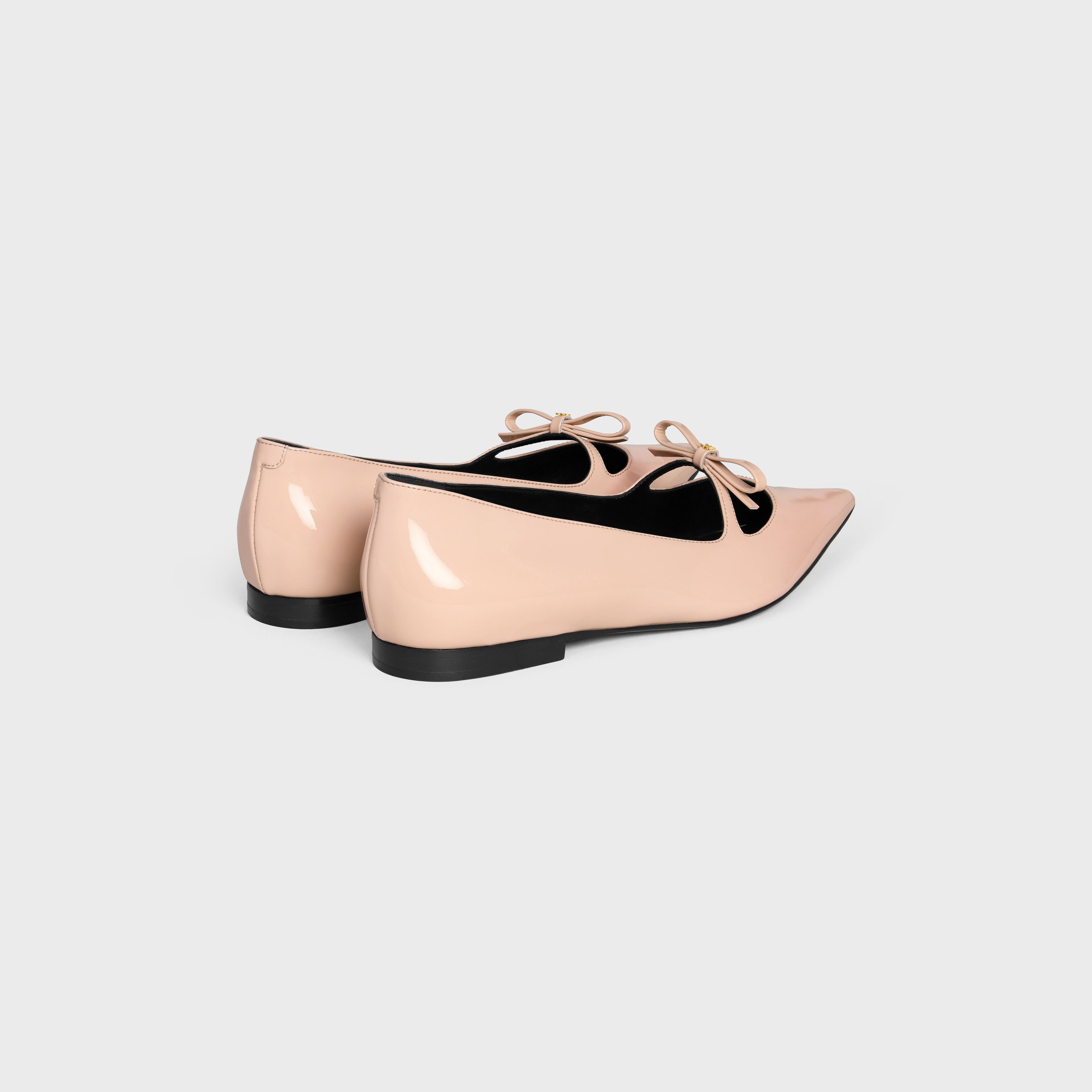 Celine o1bcso1str0925 362554582C Suzy Pointy Toe Ballerina in Blush Size US 11 / IT 41 - 4 Thumbnail