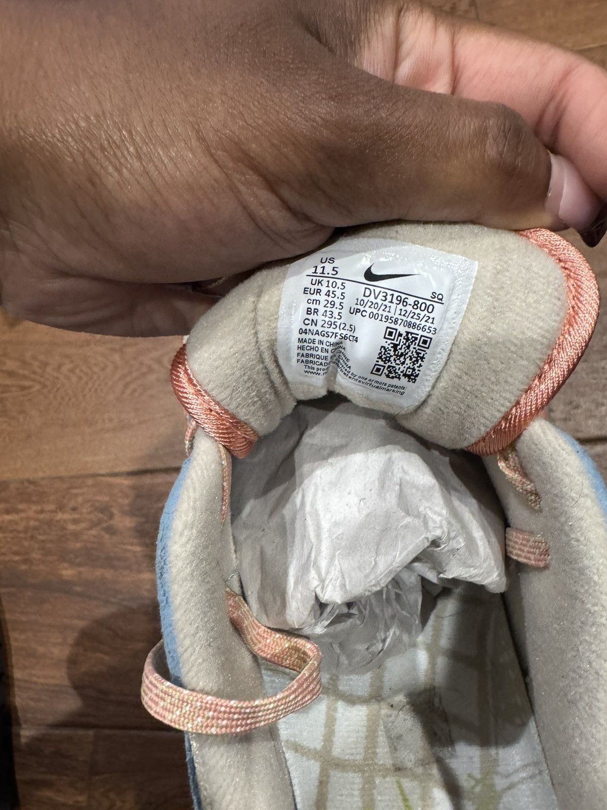 Nike nike air max 1 Size US 11.5 / EU 44-45 - 4 Thumbnail