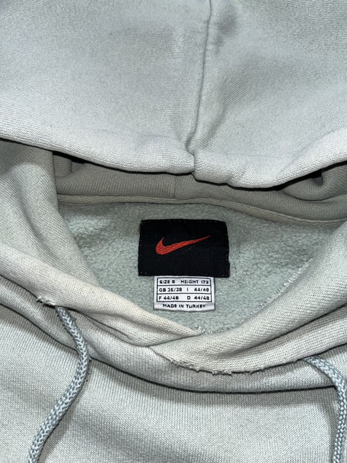 Nike Vintage 90’s Nike perfectly faded blue hoodie Size US L / EU 52-54 / 3 - 3 Thumbnail