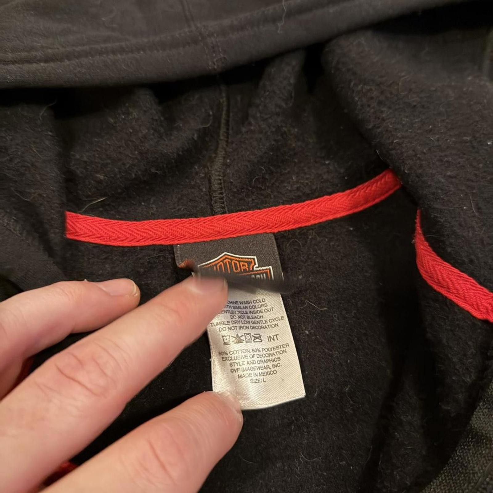 Harley Davidson vintage Harley Davidson forever Kingston Ontario zip hoodie Size L / US 10 / IT 46 - 8 Thumbnail