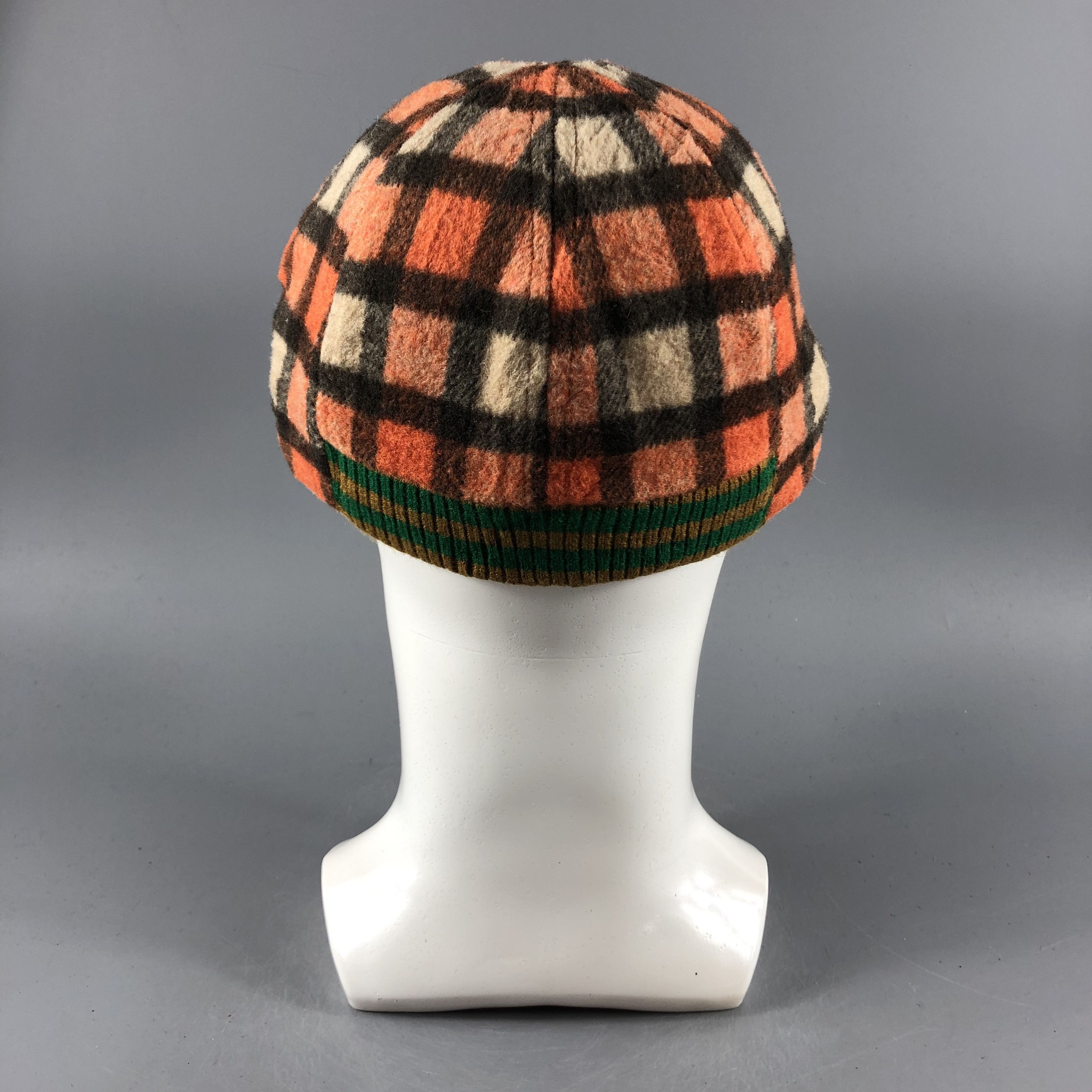 Japanese Brand × Vintage Junk Store Checker Ivy Caps -D722 Size ONE SIZE - 2 Thumbnail