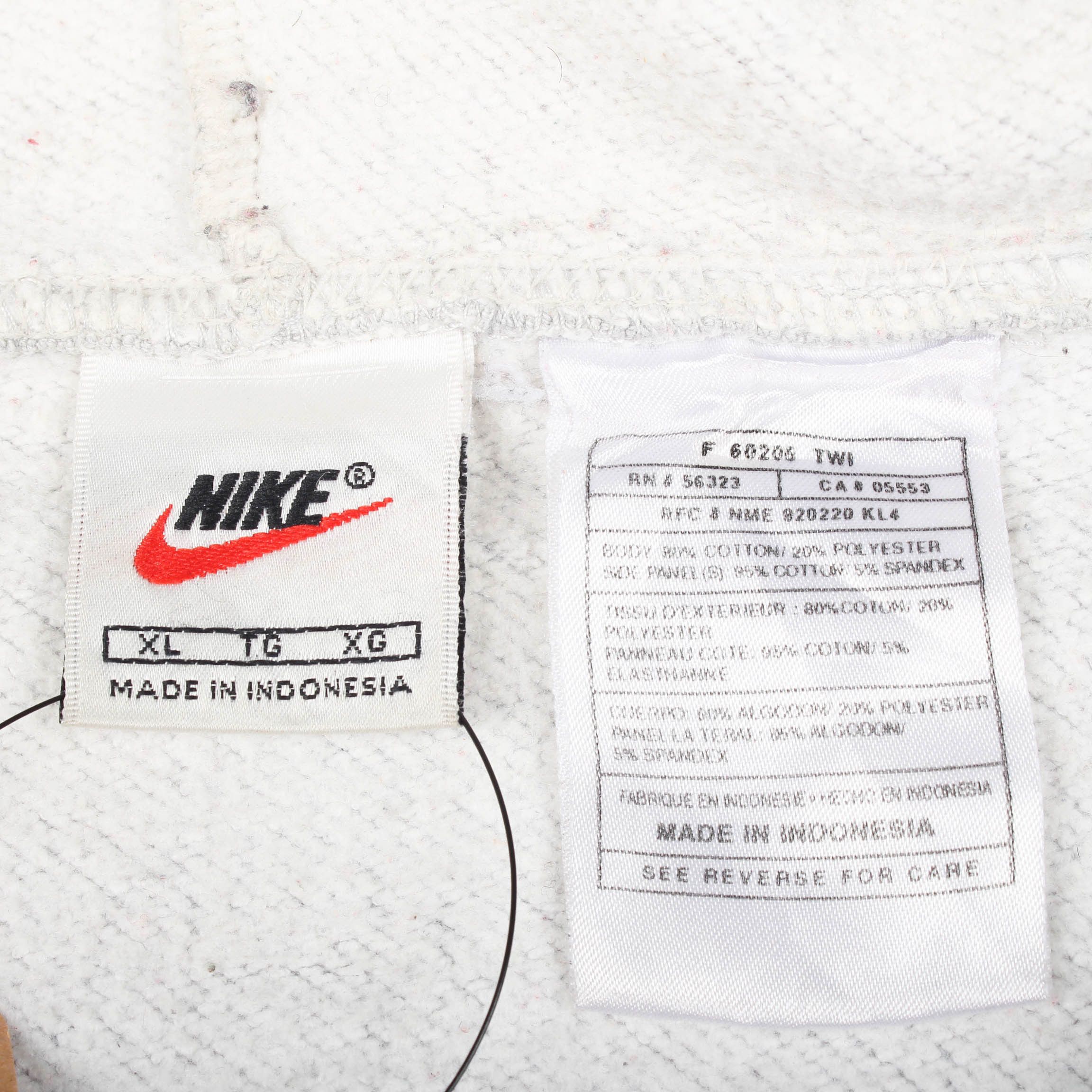 Nike Nike 1/4 Zip Hoodie Grey Embroidered Swoosh Center Size US XL / EU 56 / 4 - 10 Thumbnail