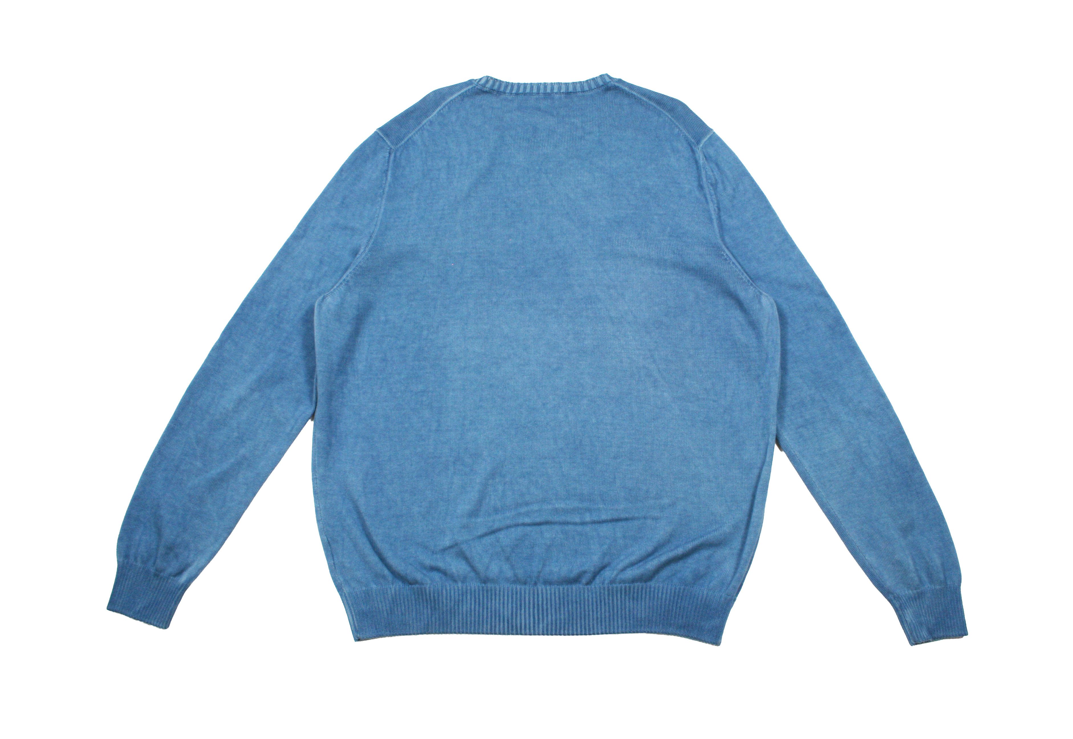 Gran Sasso Garment Dyed Cotton Sweater Size US XL / EU 56 / 4 - 2 Thumbnail
