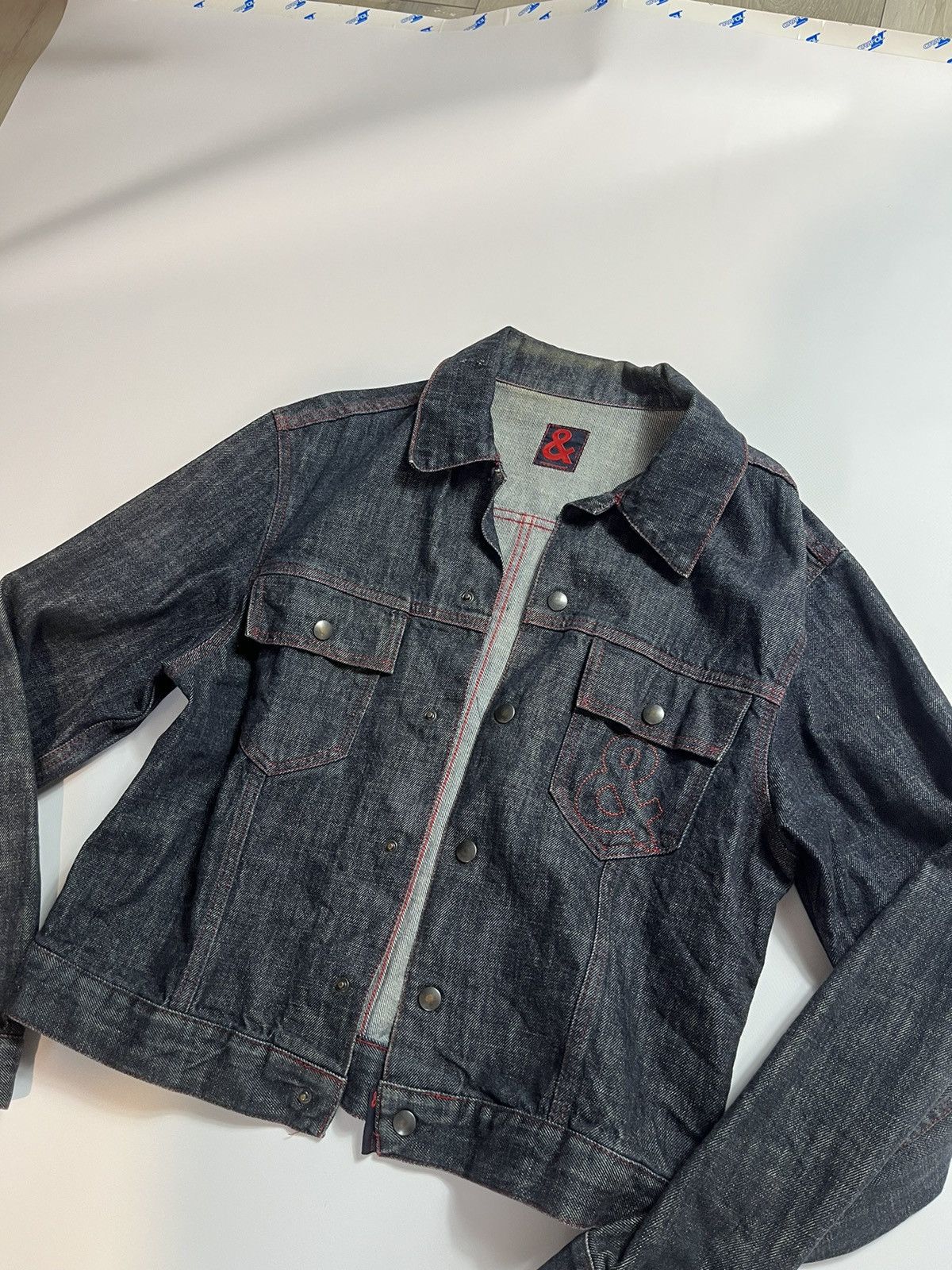 Dolce & Gabbana × Vintage Vintage Dolce Gabbana denim jacket raw made in Italy Size XL / US 12-14 / IT 48-50 - 8 Thumbnail