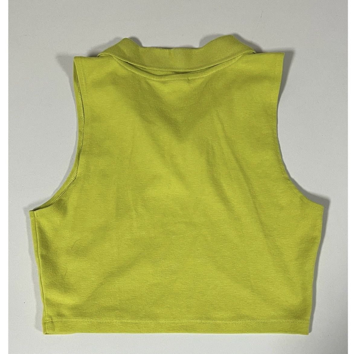 Sunday Works Sunday Best Green V-Neck Collared Top Shirt Blouse Size S 💚✨ Size S / US 4 / IT 40 - 4 Thumbnail