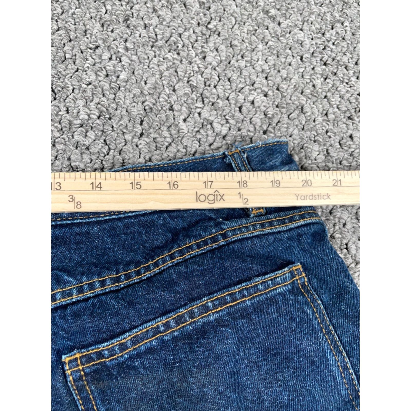 Denime VINTAGE Flannel Lined Brush Pants Jeans Men's 40 x 29 Blue Denim Outdoors Nature Size US 40 / EU 56 - 5 Thumbnail
