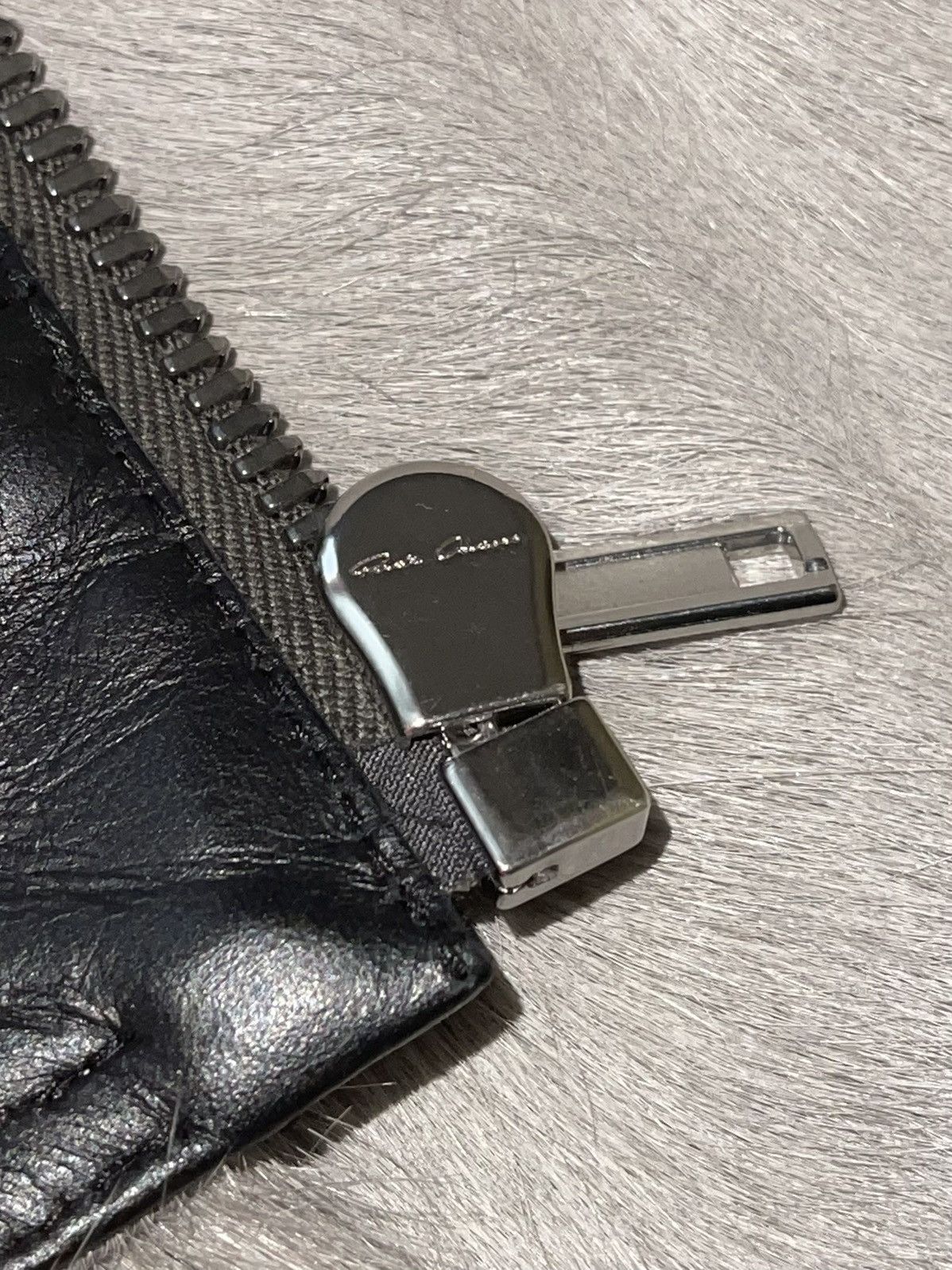 Rick Owens Rick Owens FW22 Cropped Klaus Tec Jacket Size US XXS / EU 40 - 8 Thumbnail