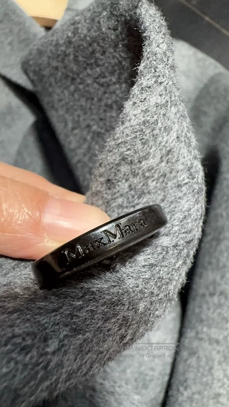 Max Mara Max Mara Grey wool coat Size XS / US 0-2 / IT 36-38 - 7 Thumbnail