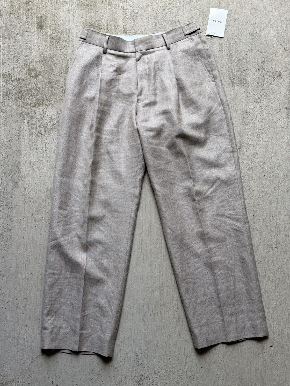 NN07 Kay Pleated tailored relaxed fit pant Size US 32 / EU 48 - 2 Thumbnail